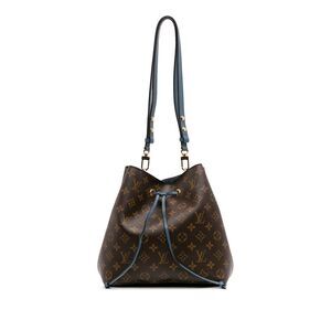 Pre Loved louis vuitton Women Brown Bucket Bags
